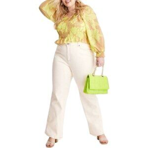 WOMEN'S FLARE LEG DENIM PANT | FUTURE COLLECTIVE | 20